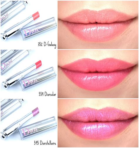 dior addict stellar shine 352|Review & Swatches: Dior Addict Stellar Shine lipstick.